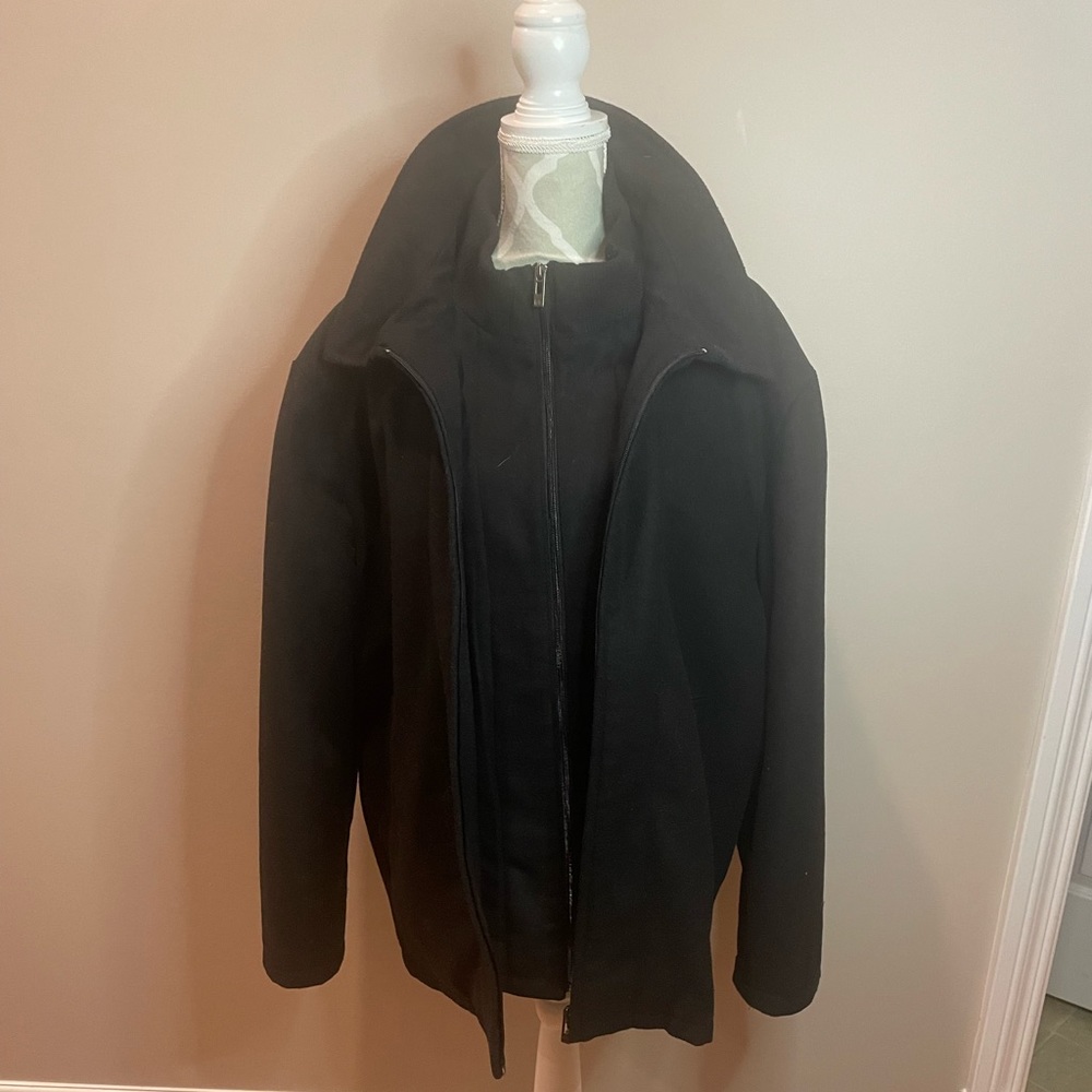 INC International Concepts Men's Wool Topcoat